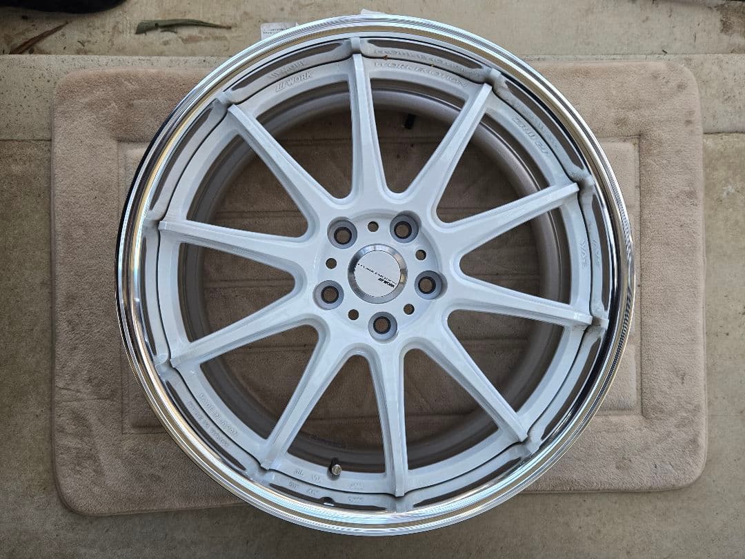 ワーク ZR10 2P フルリバースリム 空気圧センサー　アリア　送料込み