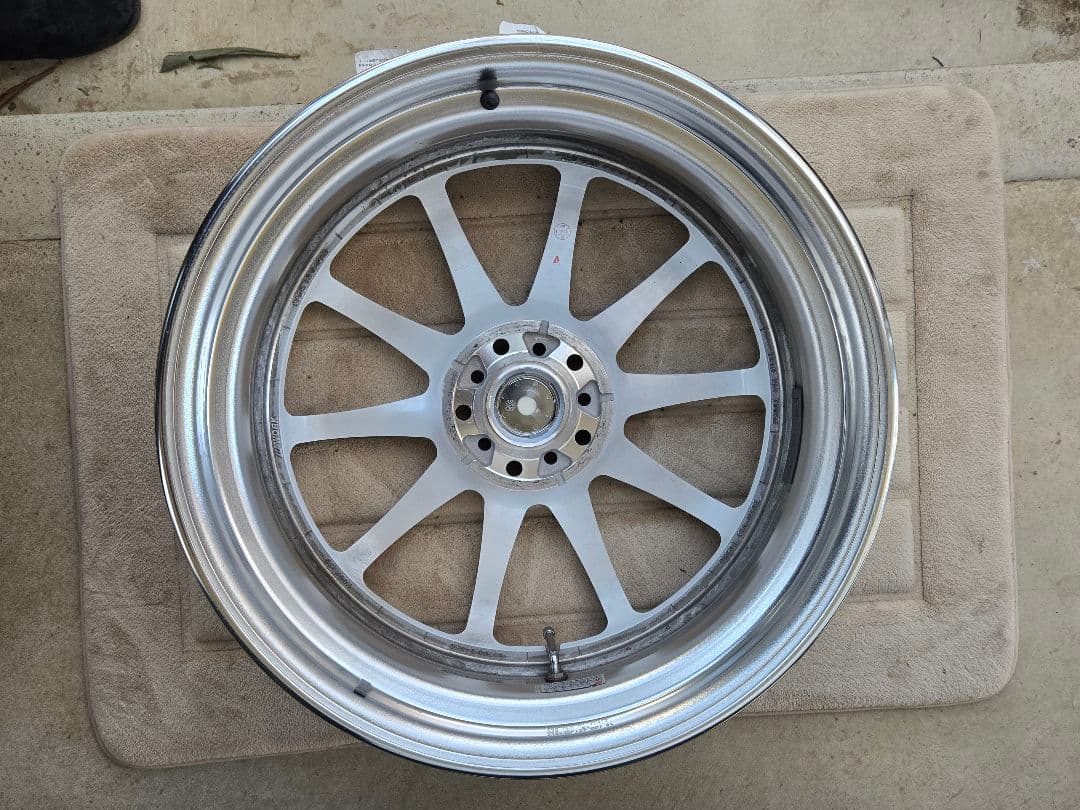 ワーク ZR10 2P フルリバースリム 空気圧センサー　アリア　送料込み