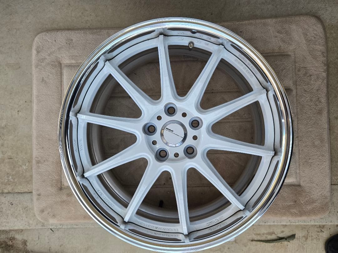 ワーク ZR10 2P フルリバースリム 空気圧センサー　アリア　送料込み