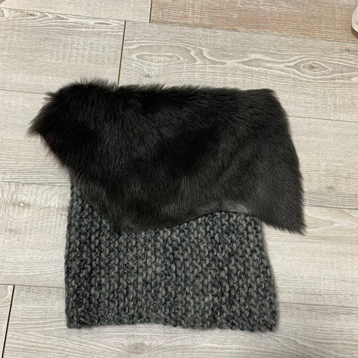 美品　GUSHLOW COLE ガシュロウコール　ウールスヌード 定価4万