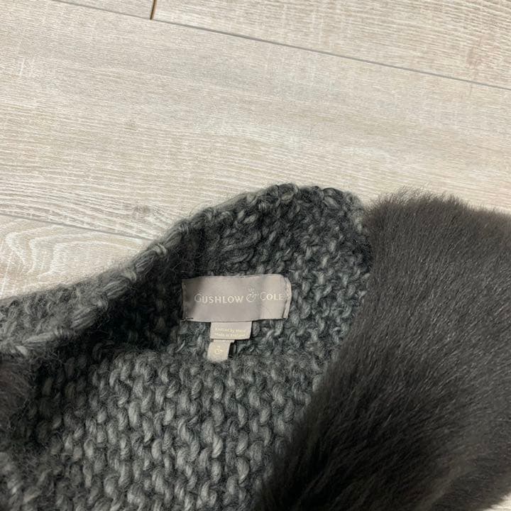 美品　GUSHLOW COLE ガシュロウコール　ウールスヌード 定価4万