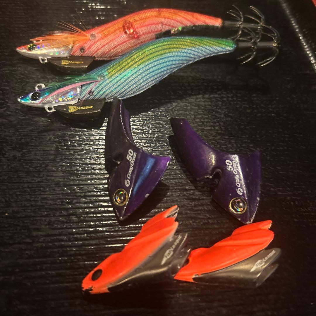 DARTMAX TR 30g-BK エギ 6本セット　オマケ付き