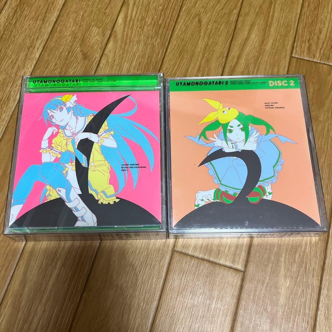 「歌物語」&「歌物語2」完全生産限定盤(BD) 収納BOX付き　物語シリーズ