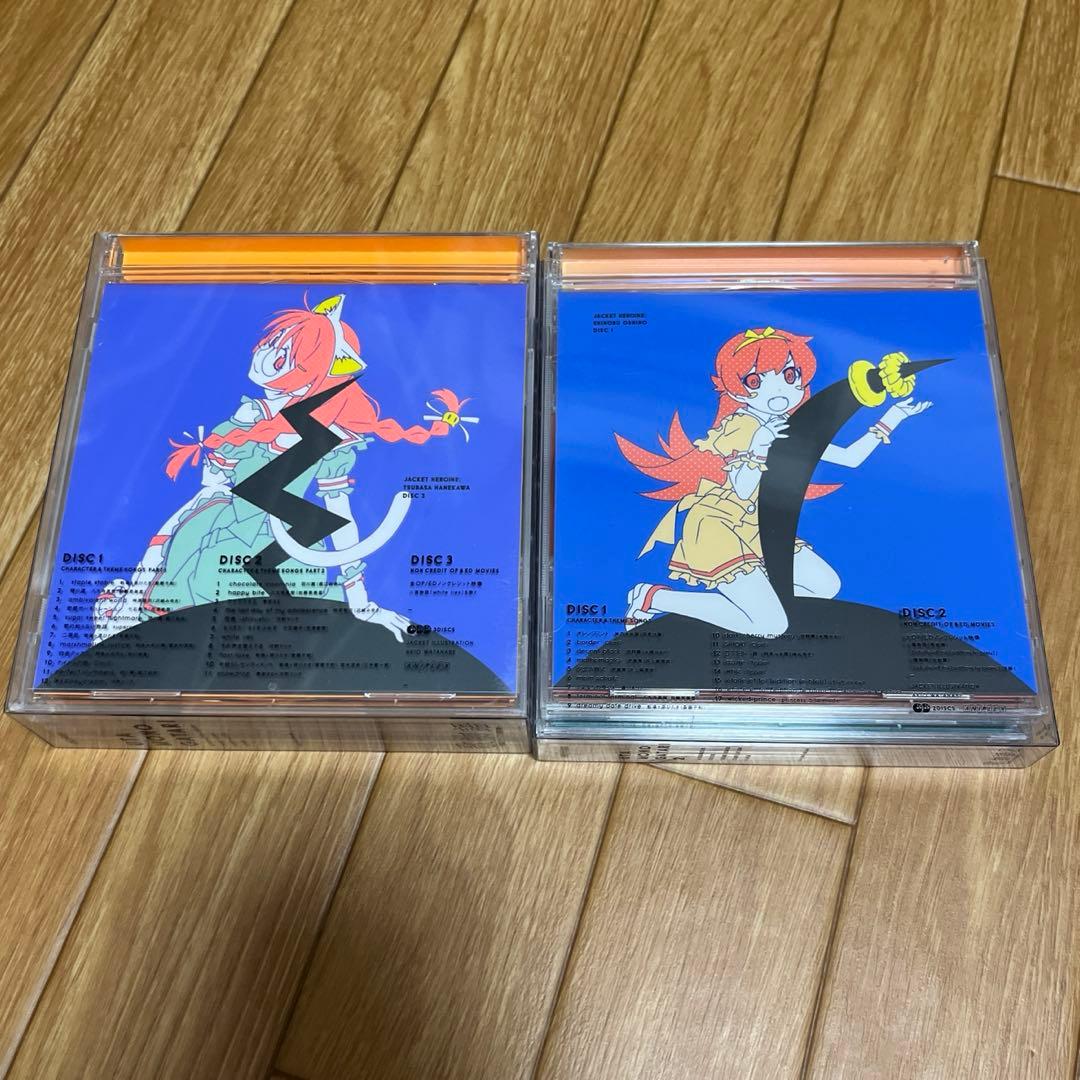 「歌物語」&「歌物語2」完全生産限定盤(BD) 収納BOX付き　物語シリーズ