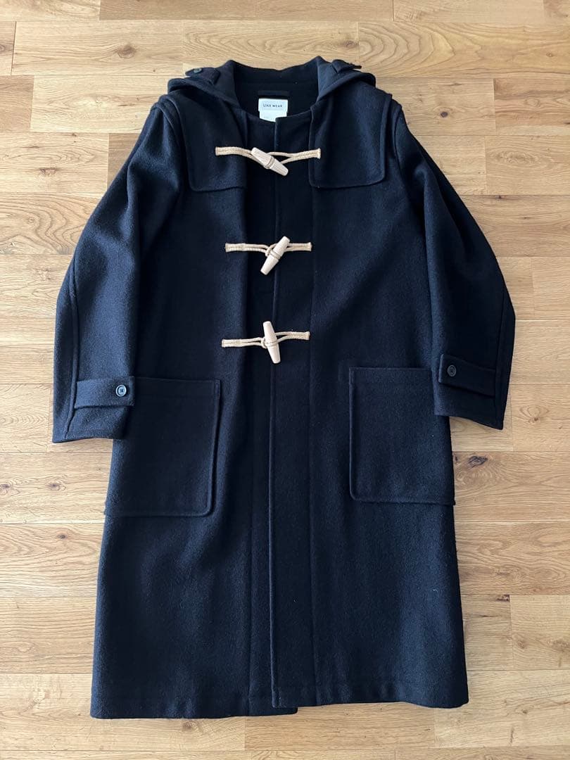 YAECA ロングダッフルコート ネイビー