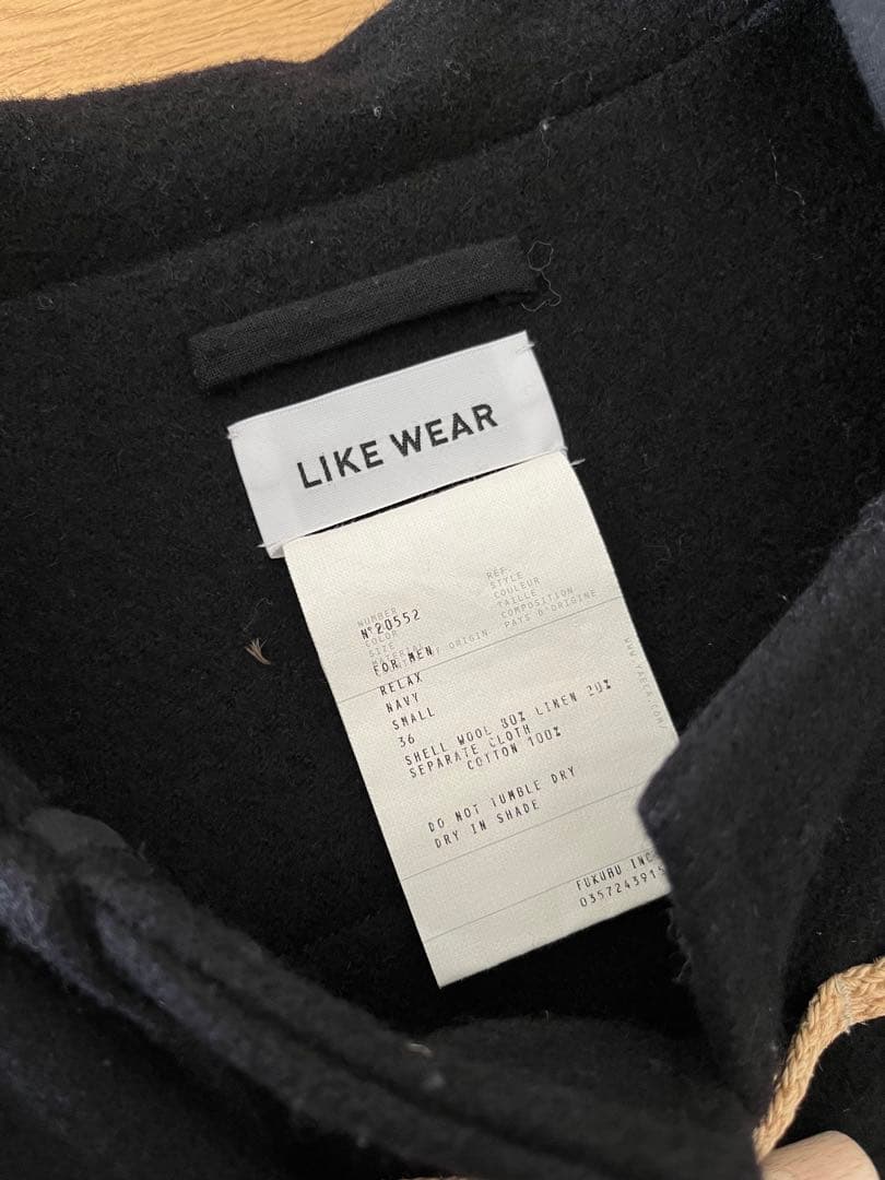 YAECA ロングダッフルコート ネイビー