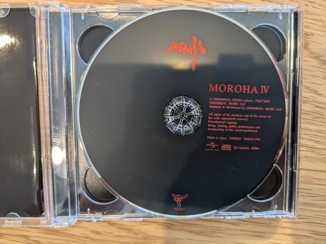 MOROHA IV(初回限定盤)(DVD付) 美品、1度視聴のみ