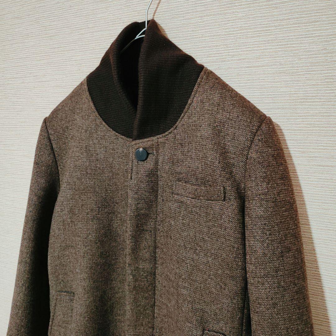 チェスターコートロカビリー ツイード ショールカラー ファラオコート ヘチマ襟