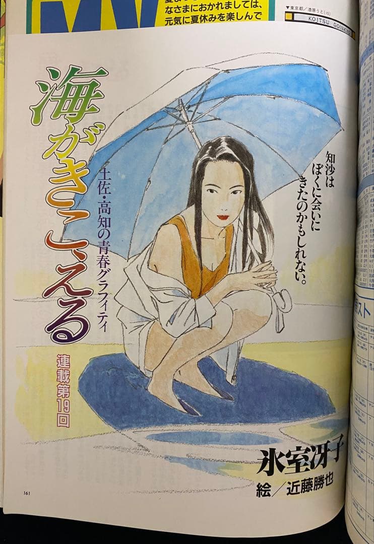 アニメージュ　1991年9月号　海がきこえる　第19回　ジブリ