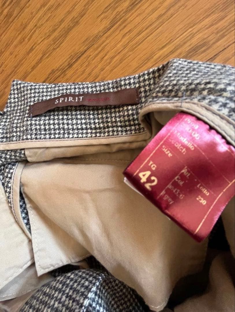 ベルウィッチ　BERWICH ２プリーツ　サイドアジャスターパンツ