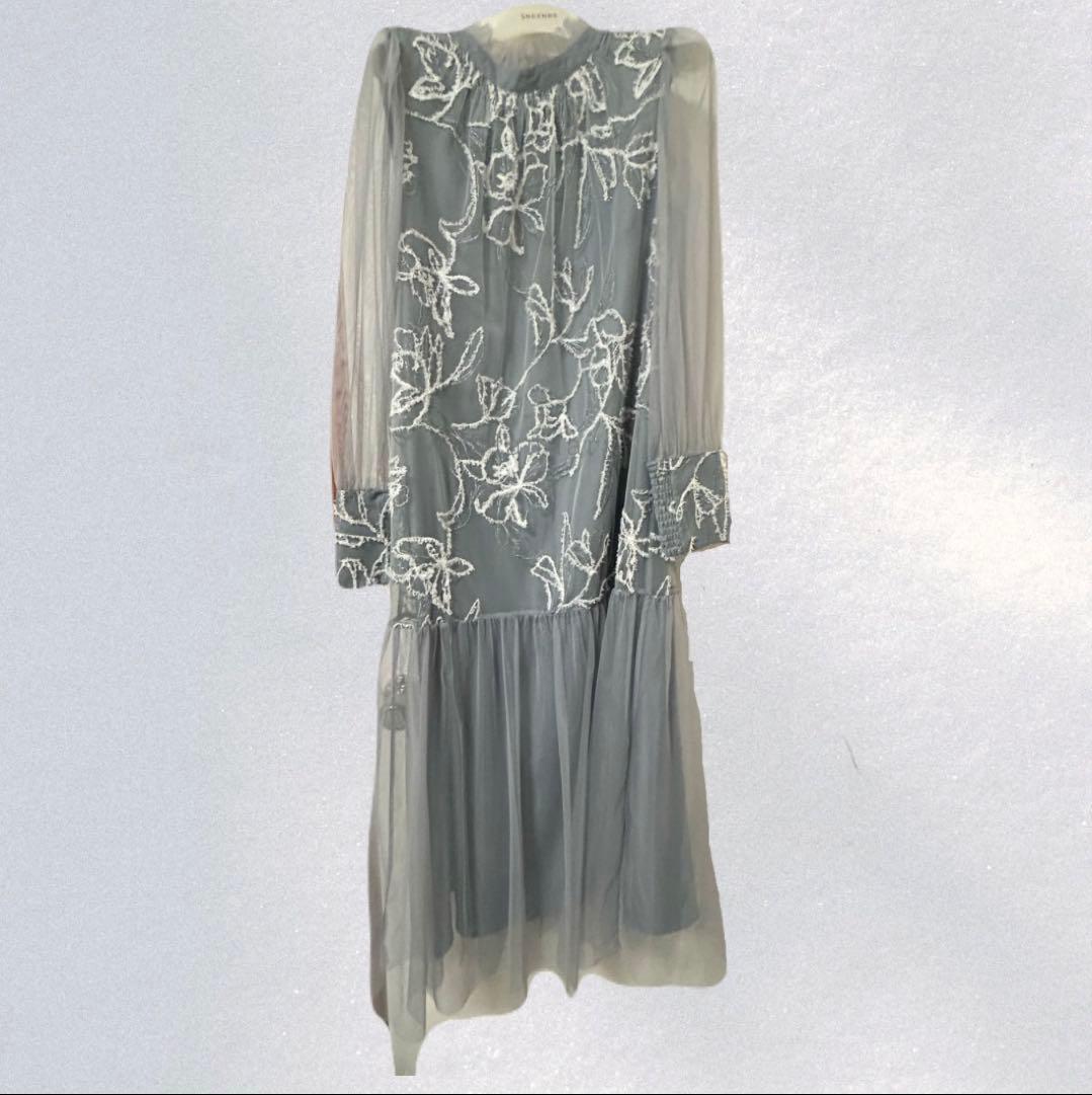 niana フェザーフラワーチュールドレス お呼ばれ オケージョン