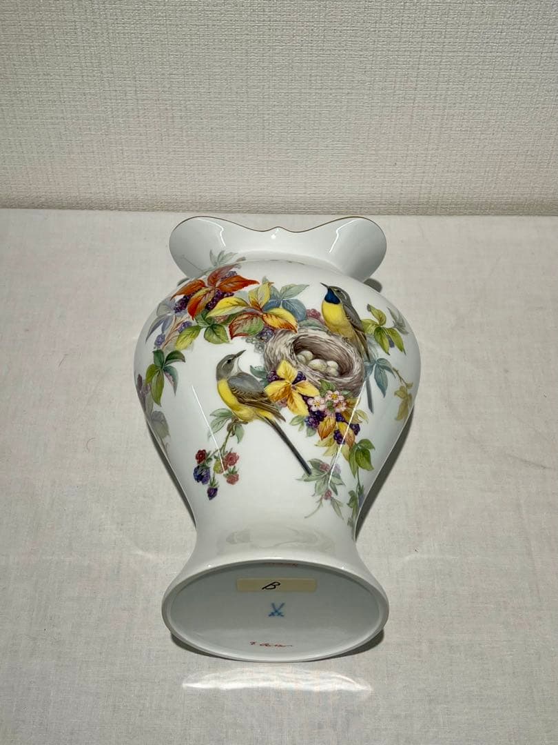 マイセン　花瓶　MEISSEN
