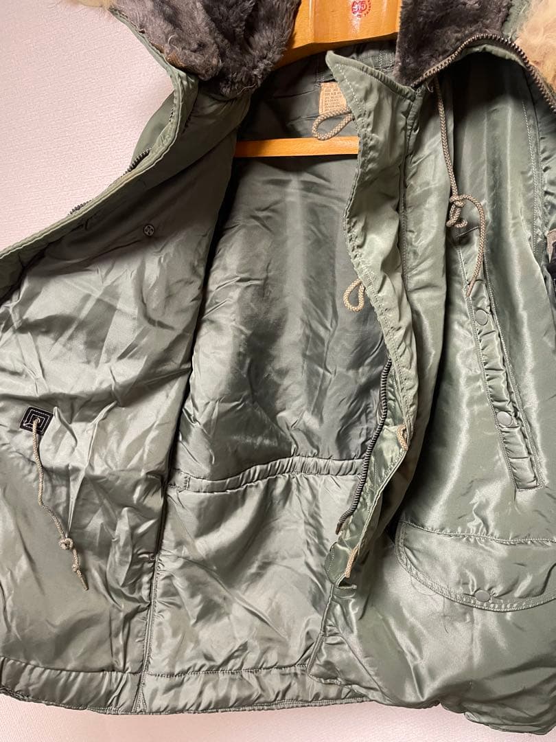 60s USA製 N-3B USAF 米軍実物 フライトジャケット N3B