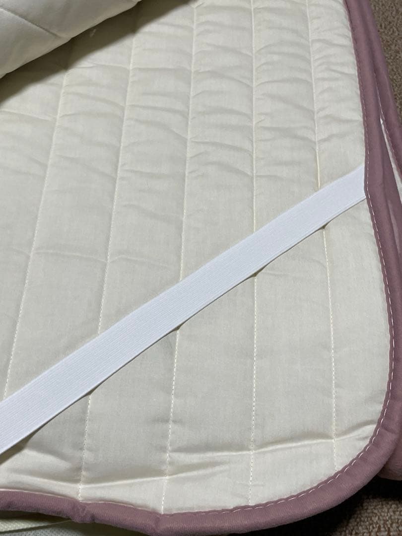 5層構造アクリル敷パッドシングル備長炭岩盤浴シート合わせ毛布ダブル二枚セット