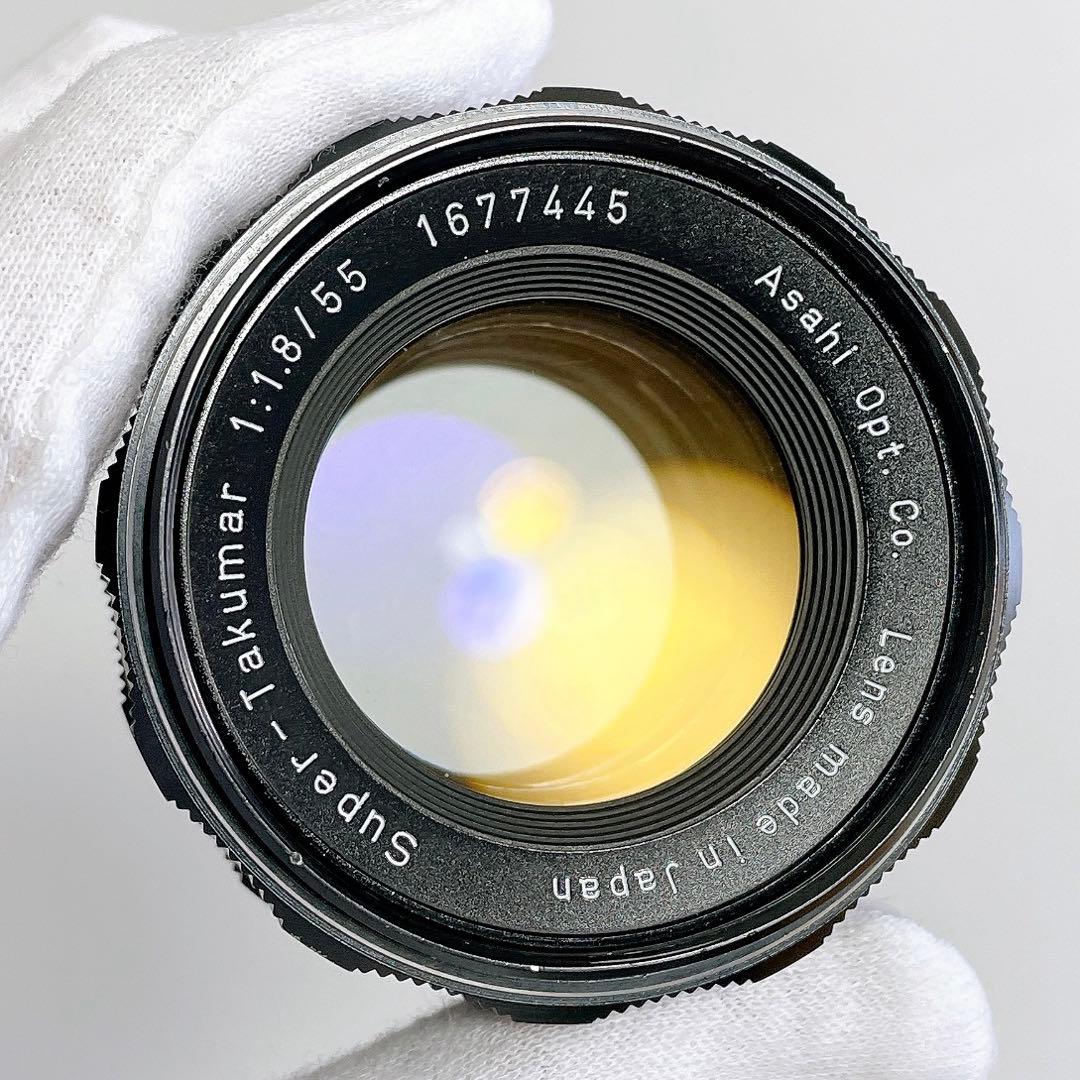 【分解清掃済み】 Super Takumar 55mm f1.8 整備済 ｍ42