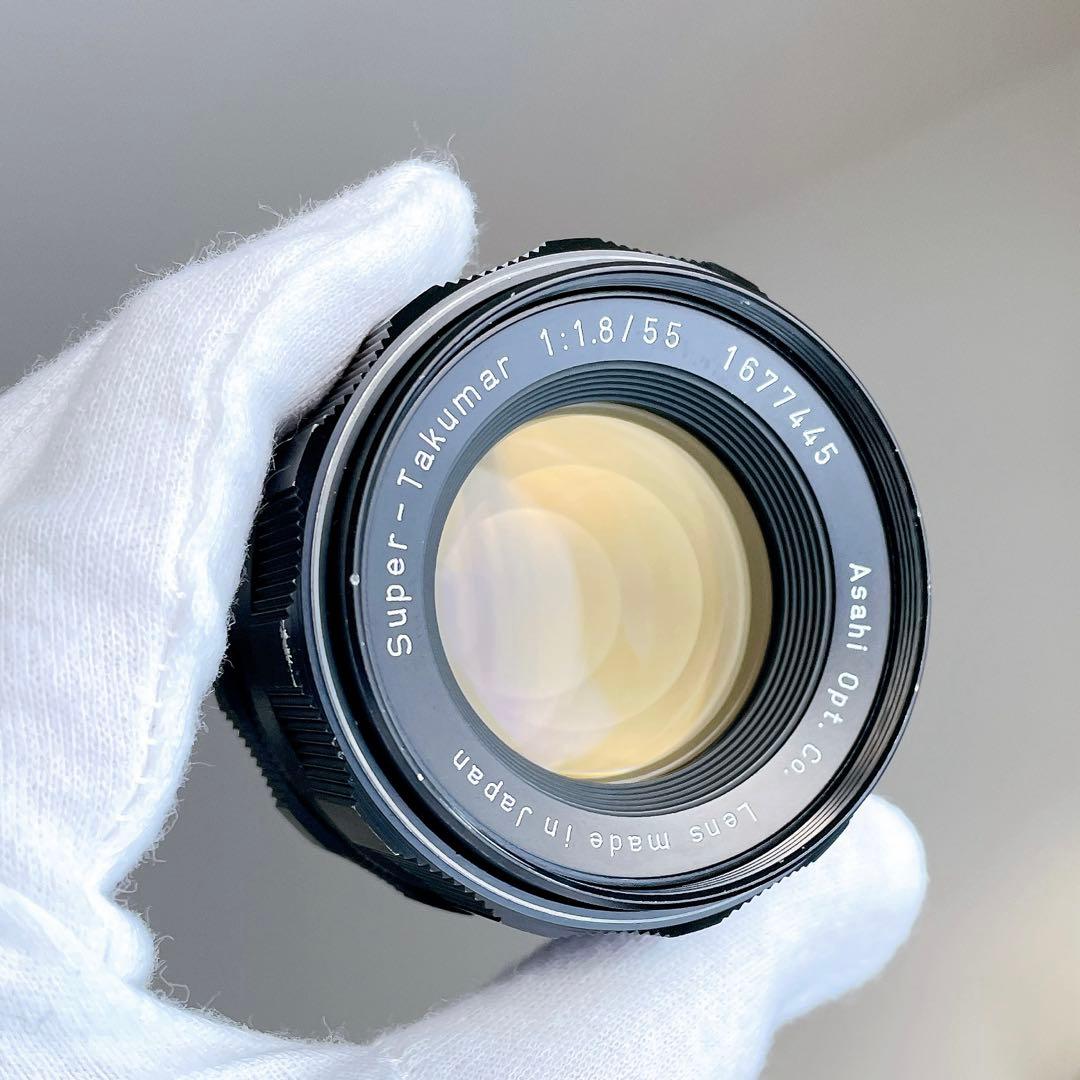 【分解清掃済み】 Super Takumar 55mm f1.8 整備済 ｍ42