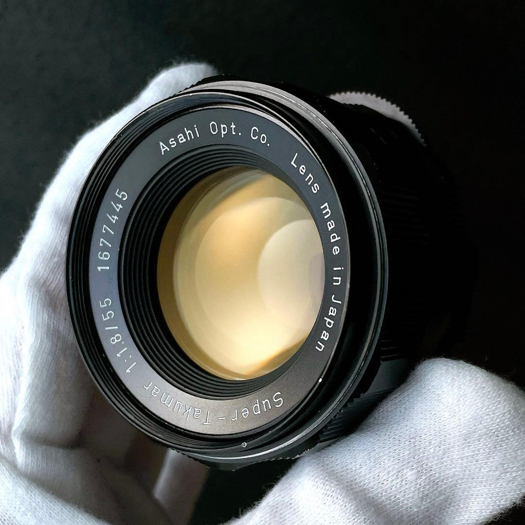 【分解清掃済み】 Super Takumar 55mm f1.8 整備済 ｍ42