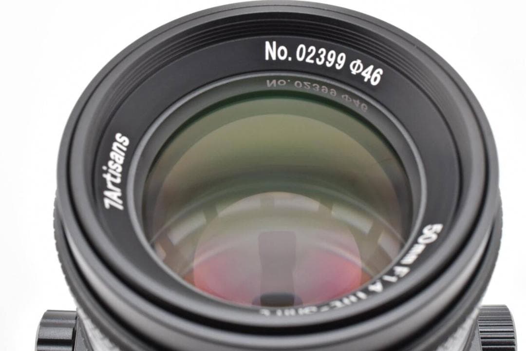 7Artisans Tilt-Shift 50mm F1.4 フジフイルム