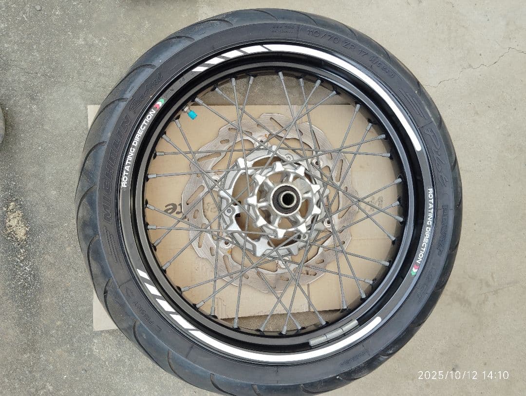 WR250X ホイールセット さん専用