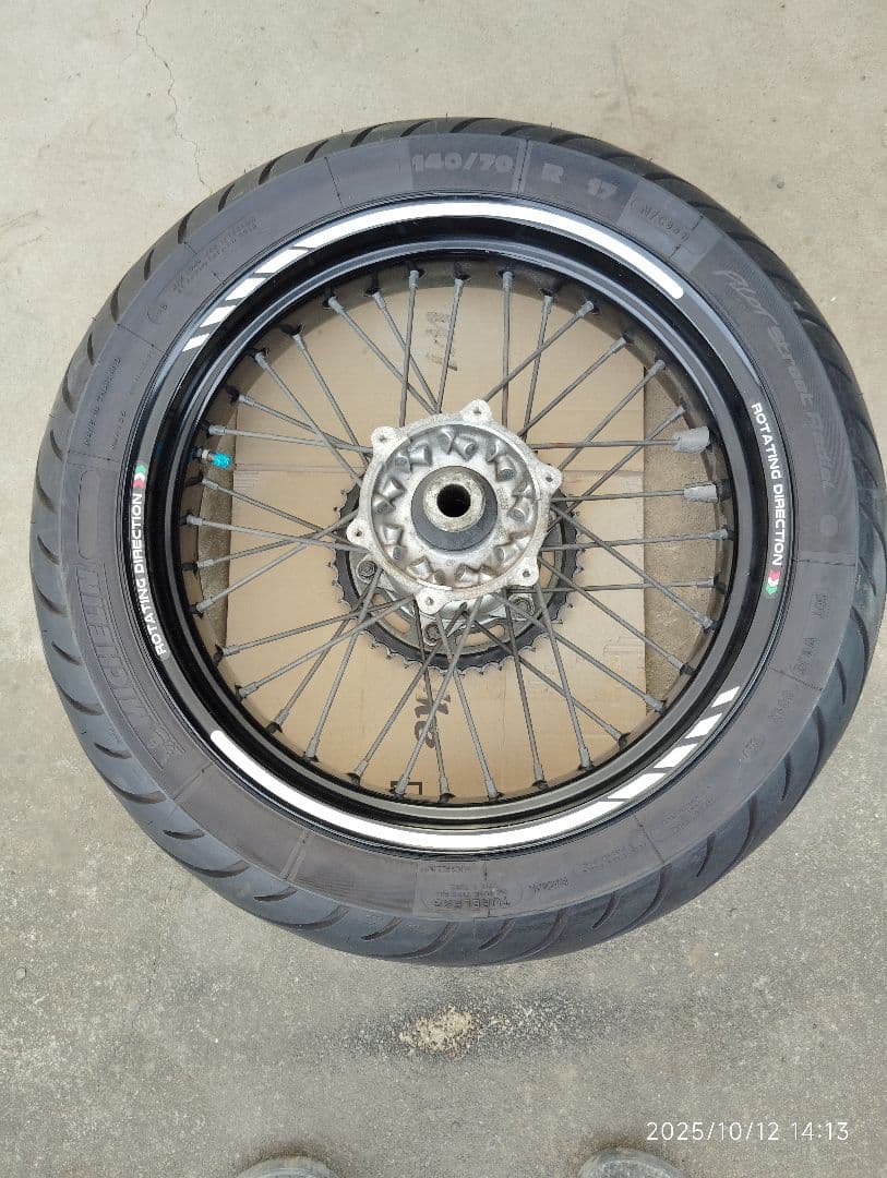 WR250X ホイールセット さん専用