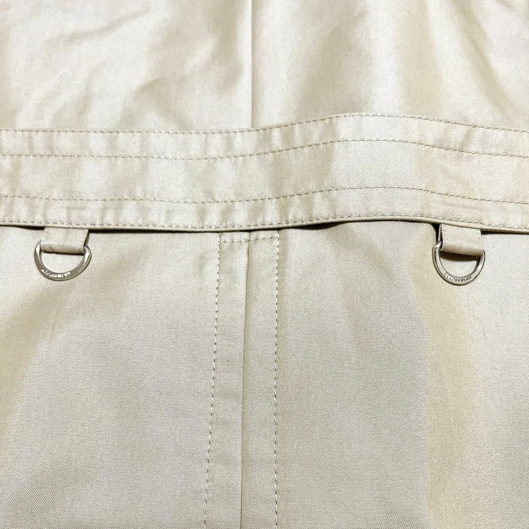 【美品】アクアスキュータム トレンチコート クラブチェック ライナー付 M〜L