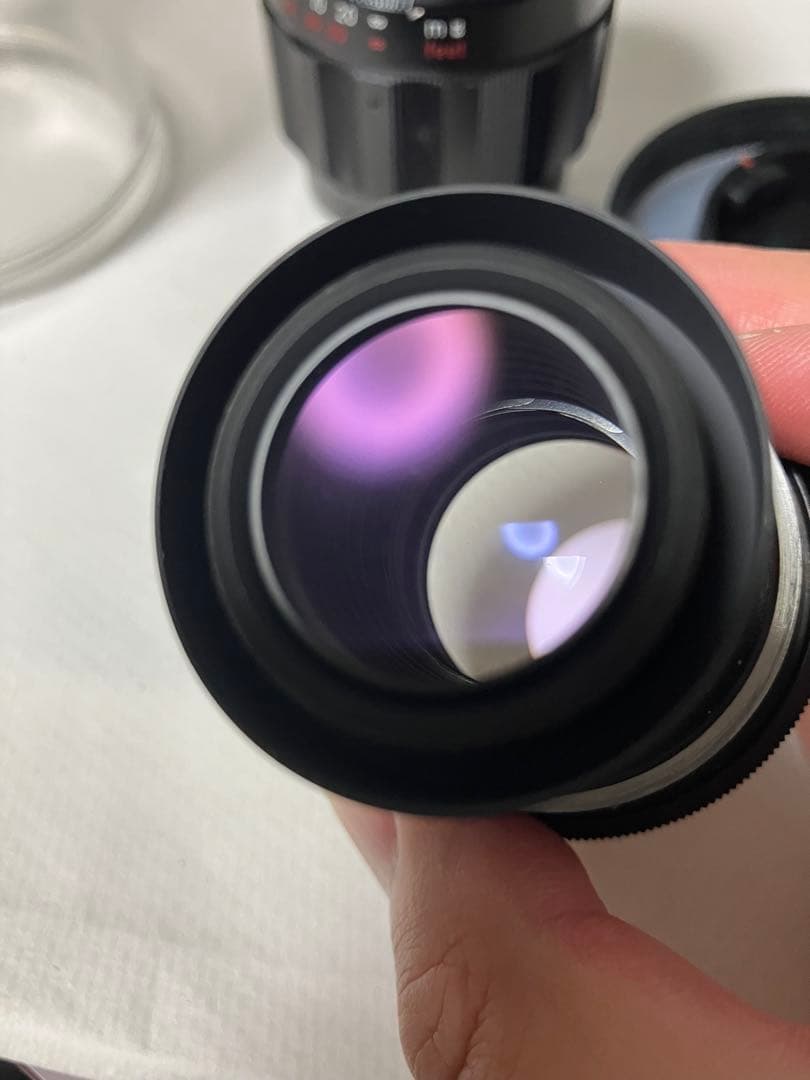 LEITZ TELE-ELMAR 135mm f/4 レンズ 赤文字　良品