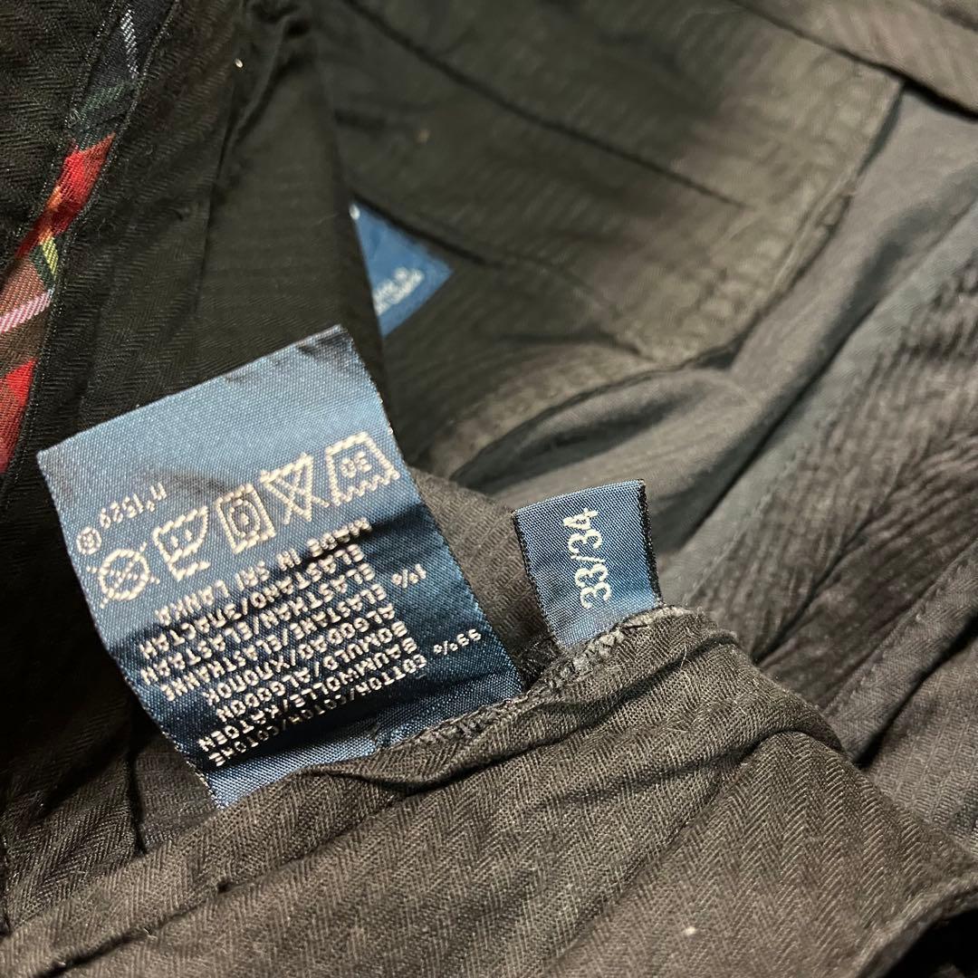 ラルフローレン　ブラック　コーデュロイパンツ　33×34