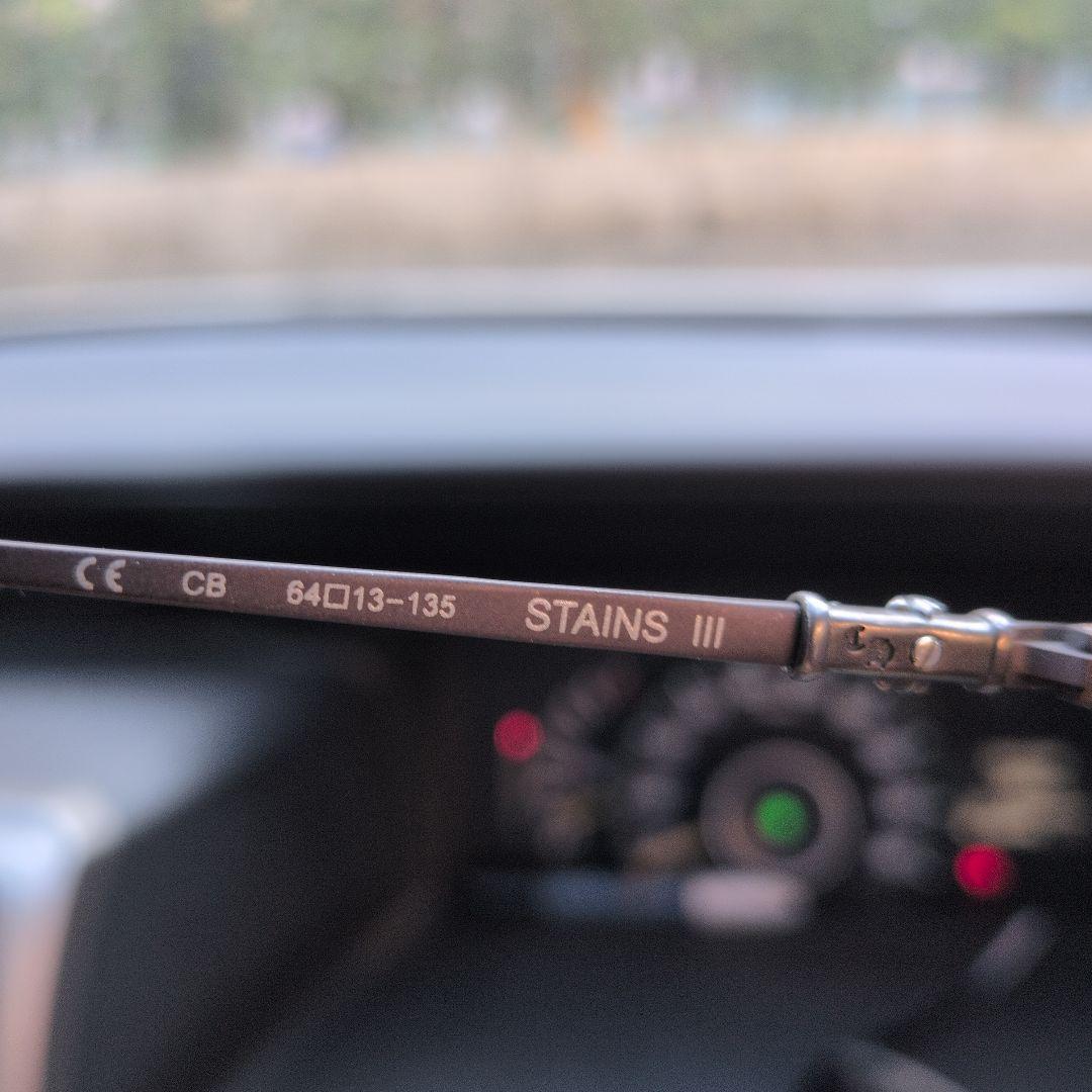 クロムハーツ サングラス 64□13-135 STAINS Ⅲ