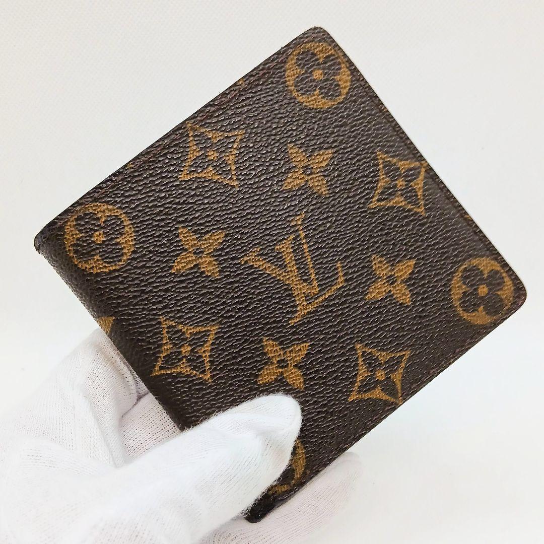 ★美品★ルイヴィトン モノグラム ポルトビエ カルトクレディ モネ★二つ折財布★