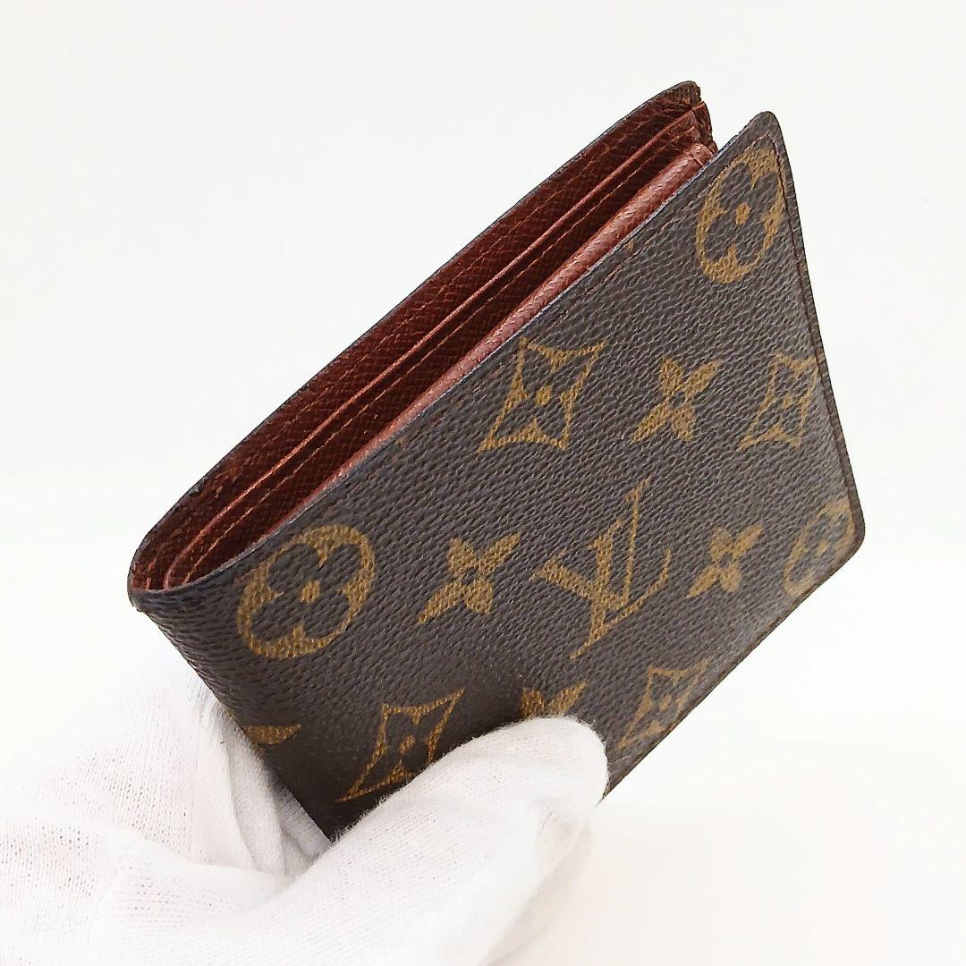 ★美品★ルイヴィトン モノグラム ポルトビエ カルトクレディ モネ★二つ折財布★