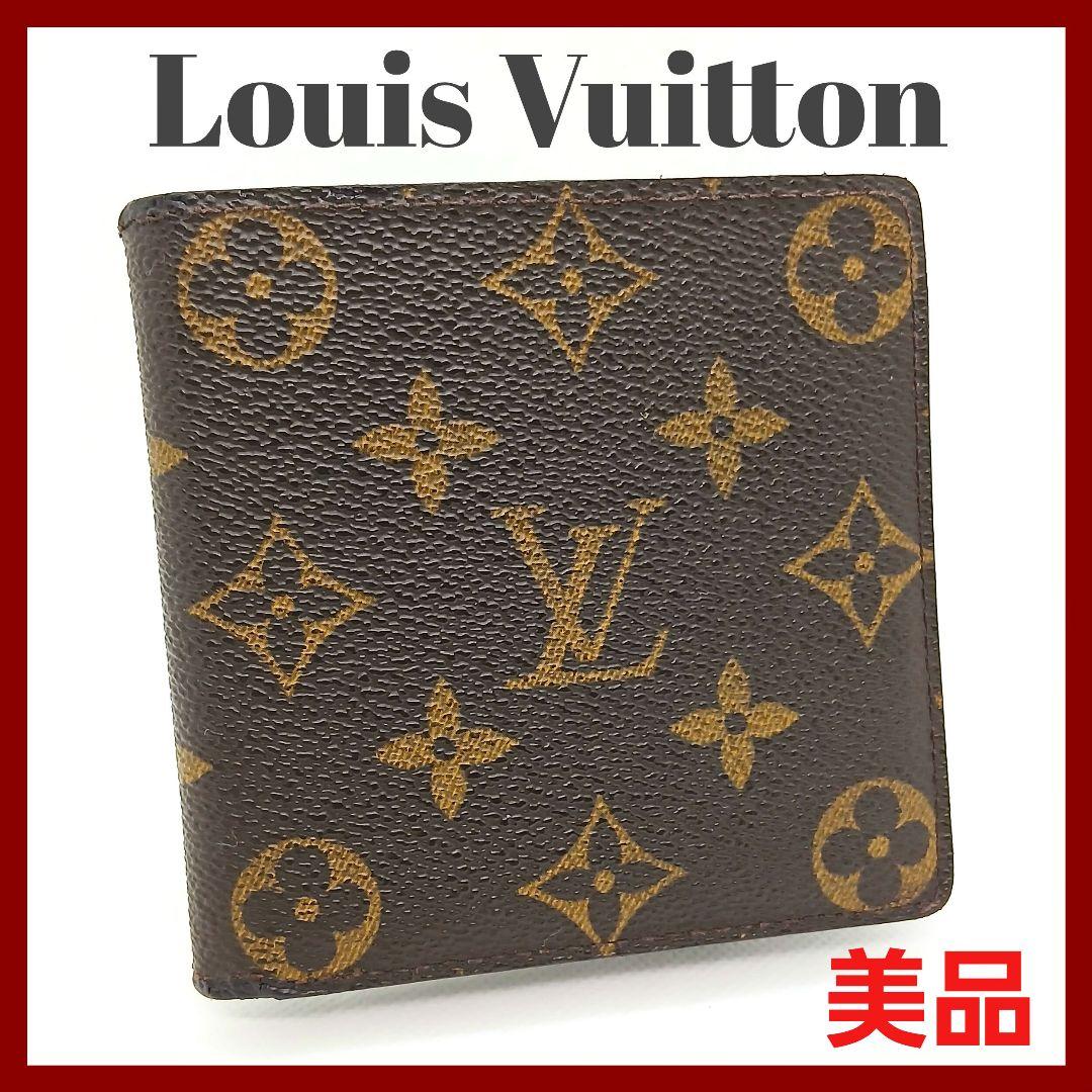 ★美品★ルイヴィトン モノグラム ポルトビエ カルトクレディ モネ★二つ折財布★