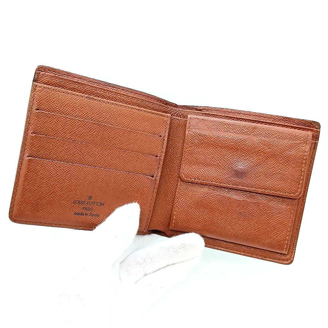 ★美品★ルイヴィトン モノグラム ポルトビエ カルトクレディ モネ★二つ折財布★