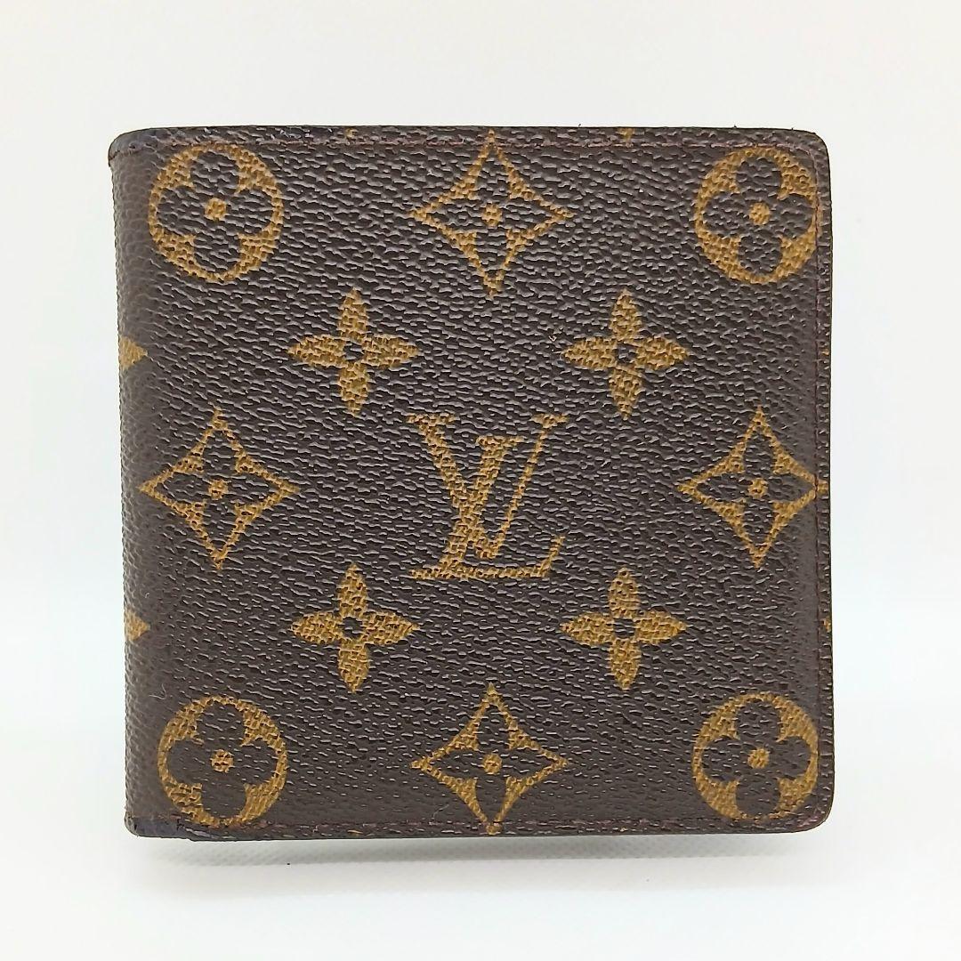 ★美品★ルイヴィトン モノグラム ポルトビエ カルトクレディ モネ★二つ折財布★