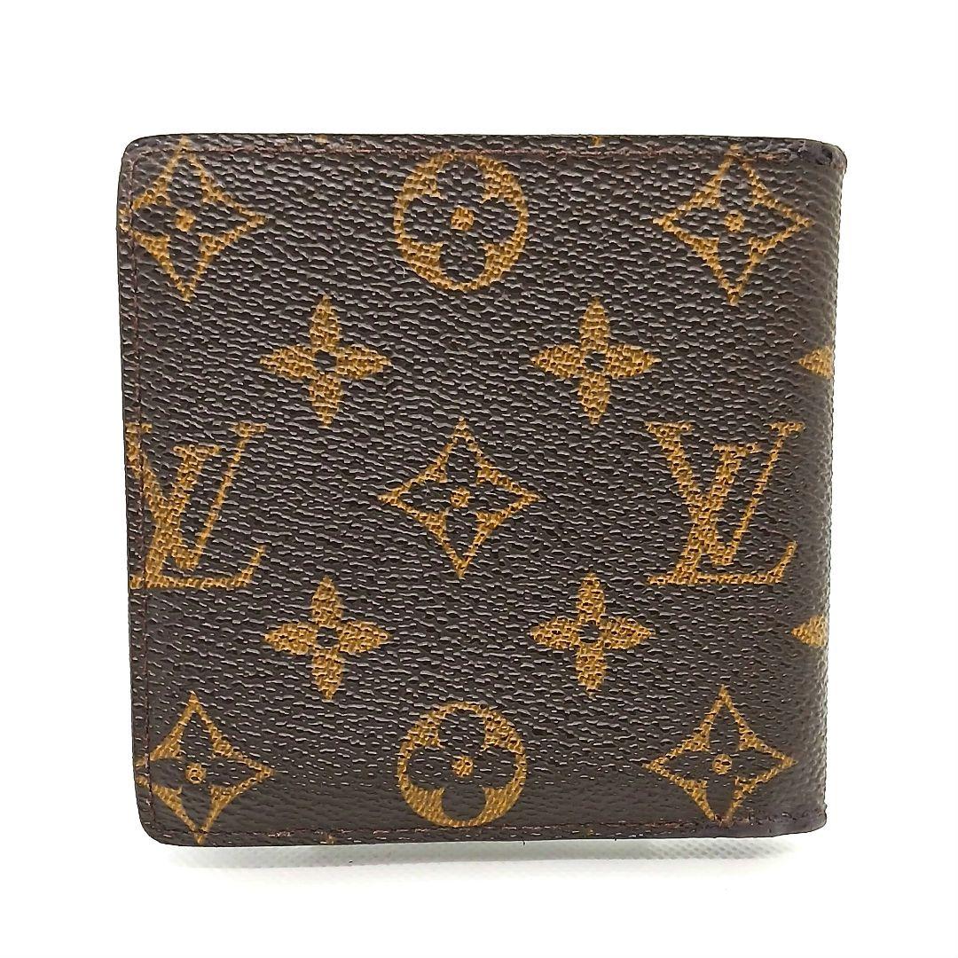 ★美品★ルイヴィトン モノグラム ポルトビエ カルトクレディ モネ★二つ折財布★