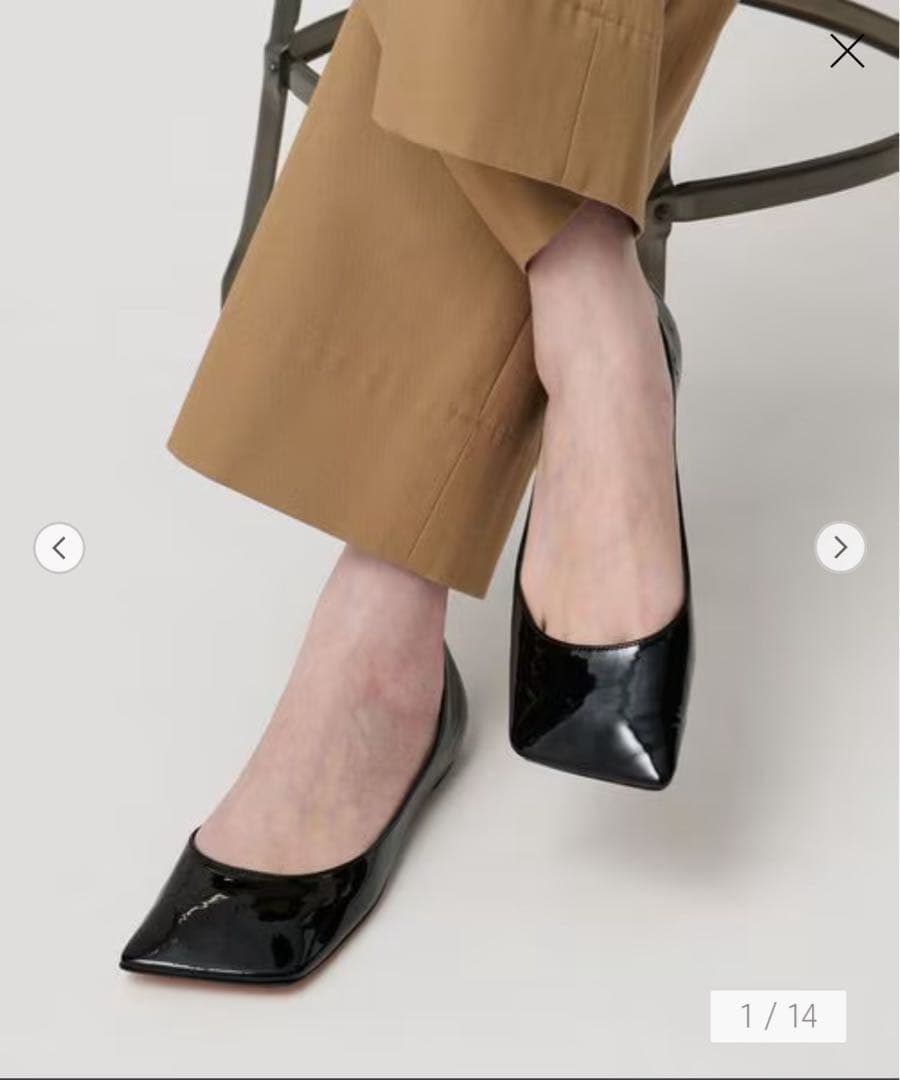 PIPPICHIC LINDA フラットシューズ36.5