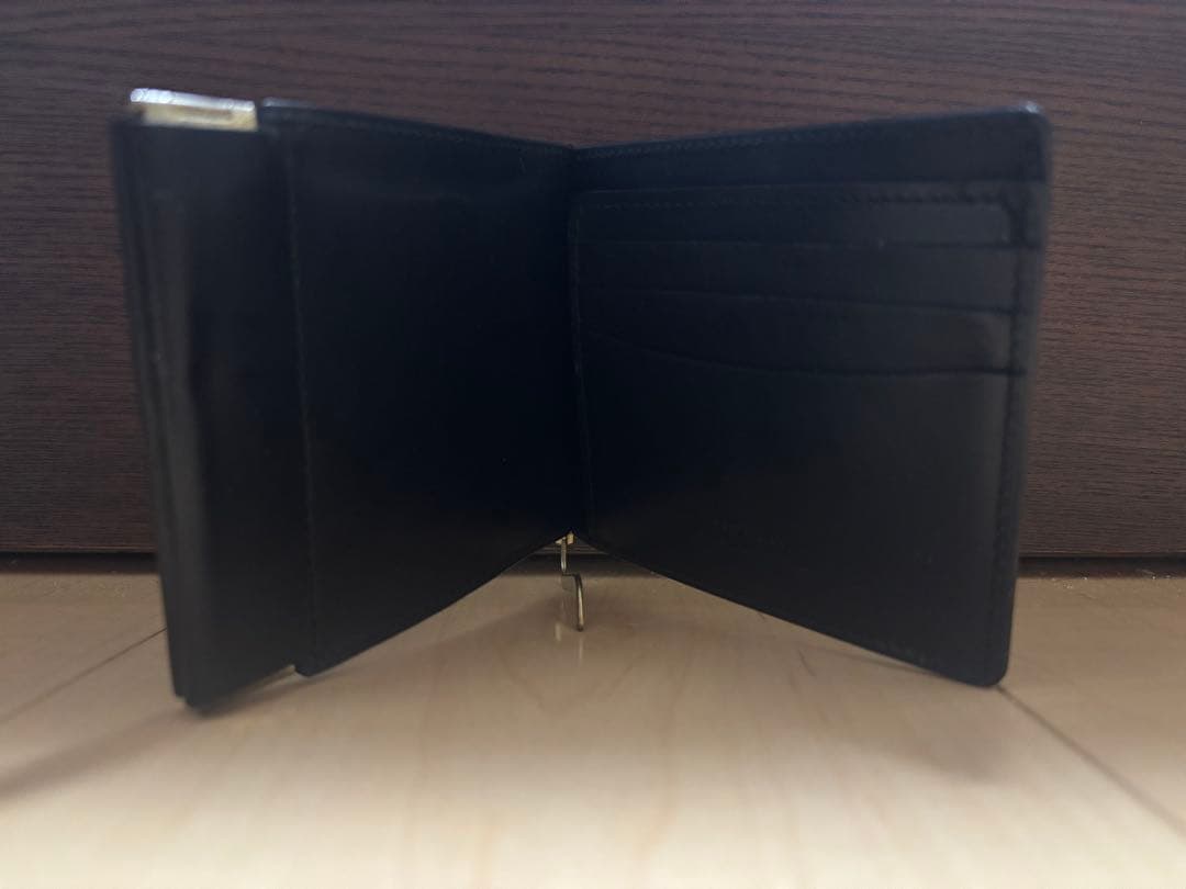 SLOW スロウ 財布 マネークリップ　黒　美品