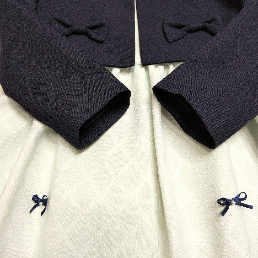 120 ショパン Chopin 女の子 ワンピース 卒園式 入学式 アンサンブル