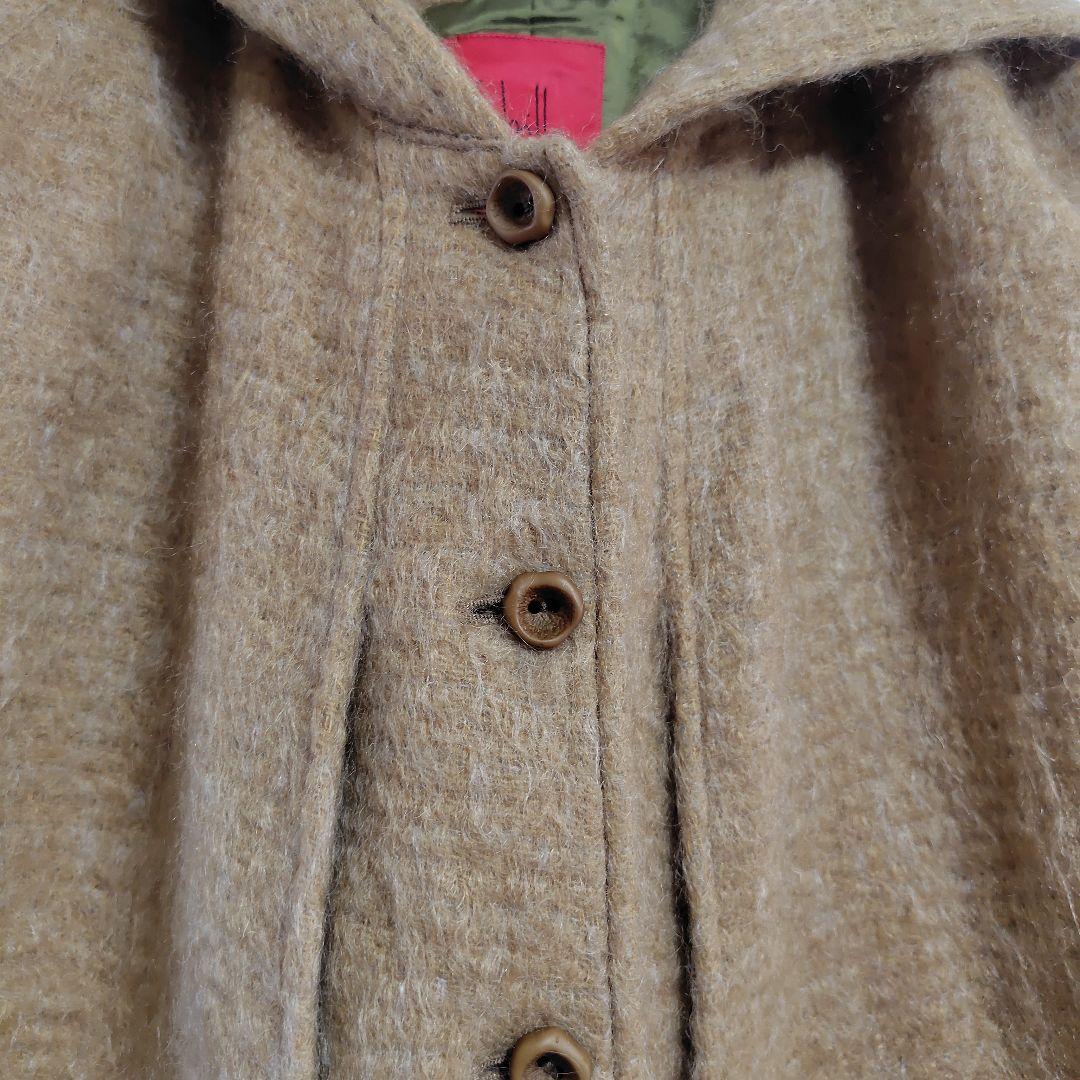 美品 シビラ Sybilla モヘヤ フード付き ポンチョ