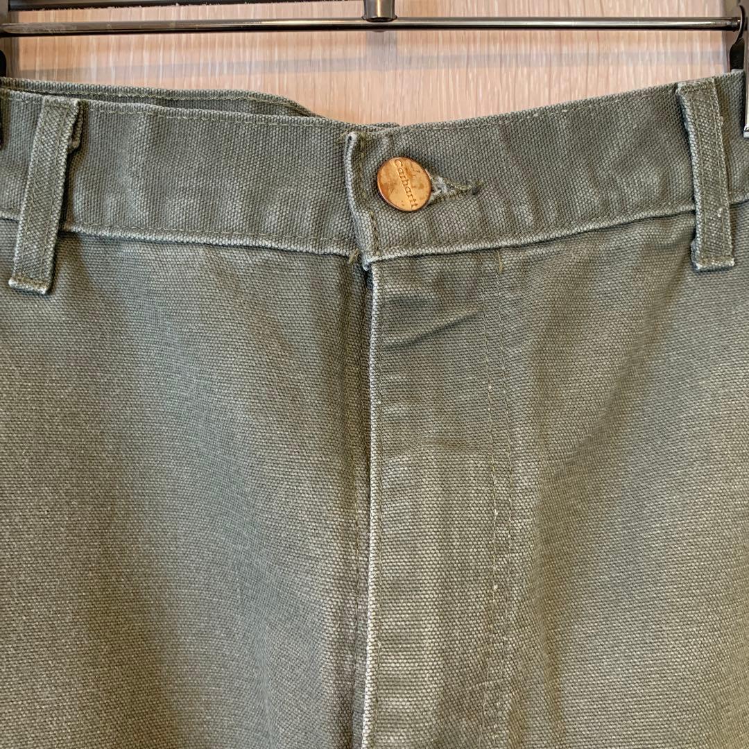 【レア】カーハート ダブルニー 34×30 アメリカ製 made in USA