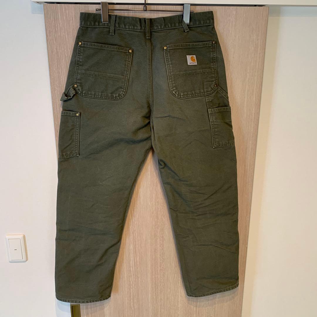 【レア】カーハート ダブルニー 34×30 アメリカ製 made in USA