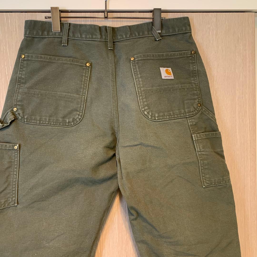 【レア】カーハート ダブルニー 34×30 アメリカ製 made in USA