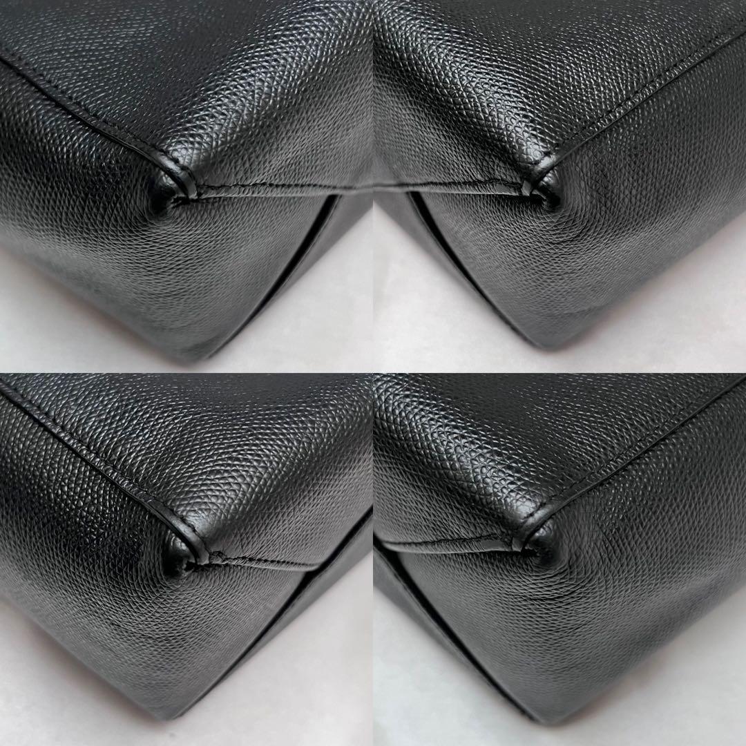 ◇極美品◇セリーヌ　バーティカルカバスモール　2way　旧ロゴ　ブラック　レザー