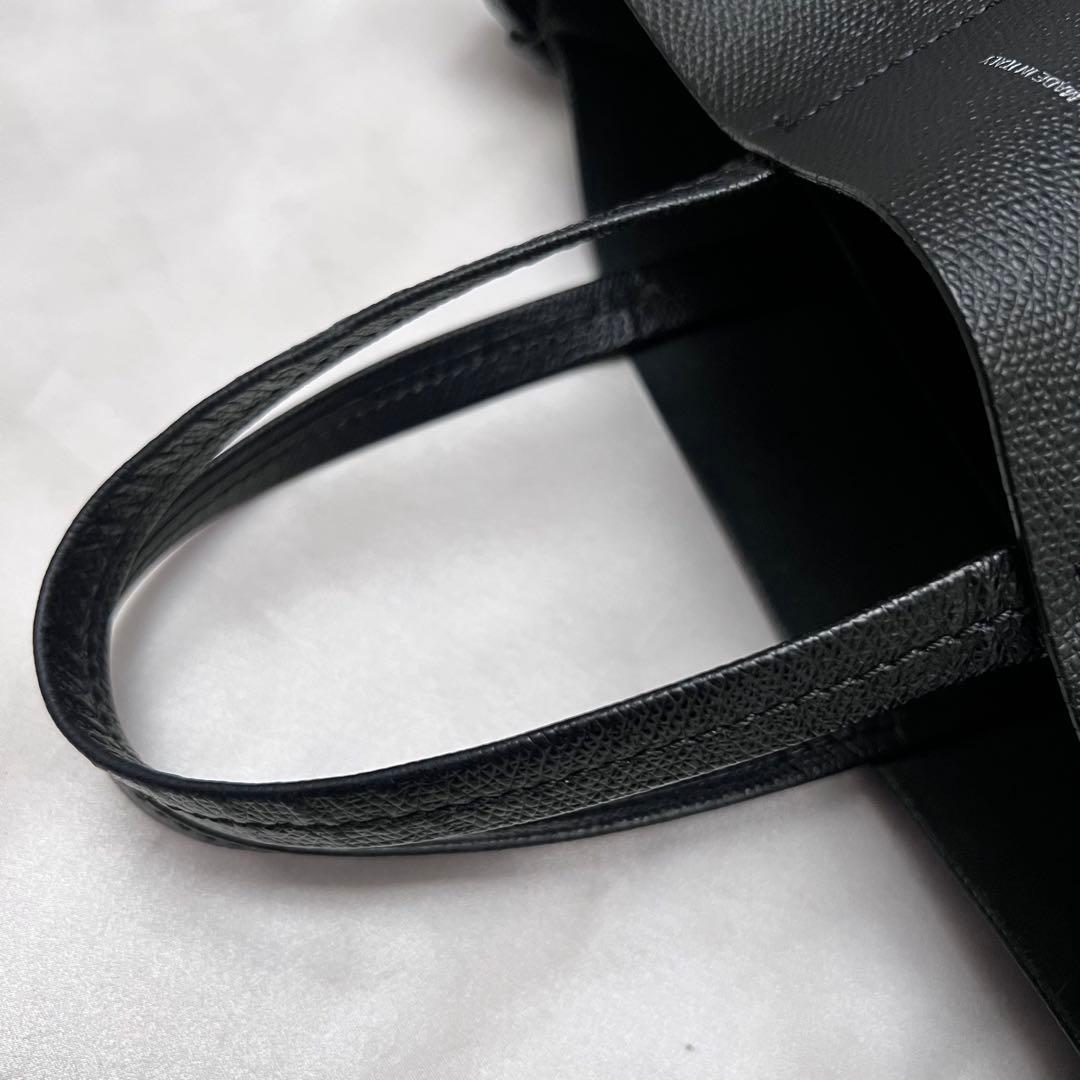 ◇極美品◇セリーヌ　バーティカルカバスモール　2way　旧ロゴ　ブラック　レザー