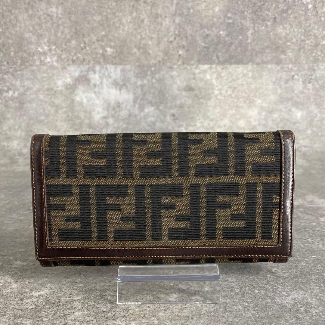 小物 Vintage Fendi Zucca long wallet
