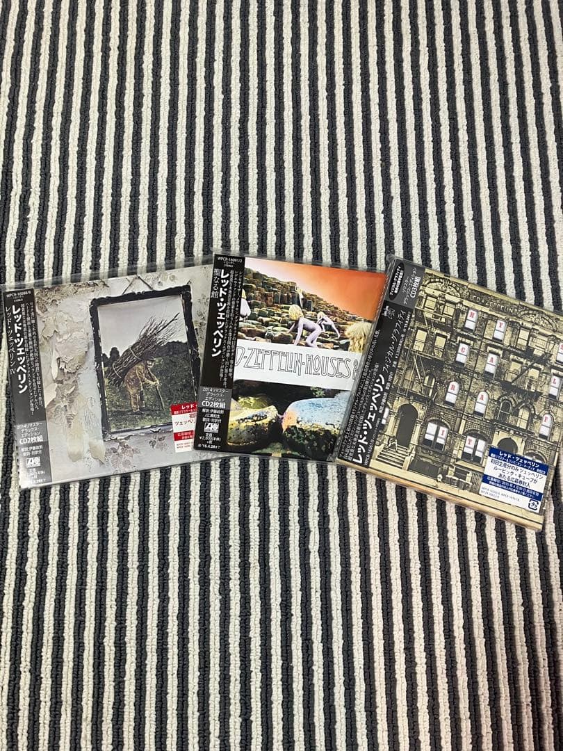帯付　レッドツェッペリン　リマスターCD 10枚セット 試着1回程度