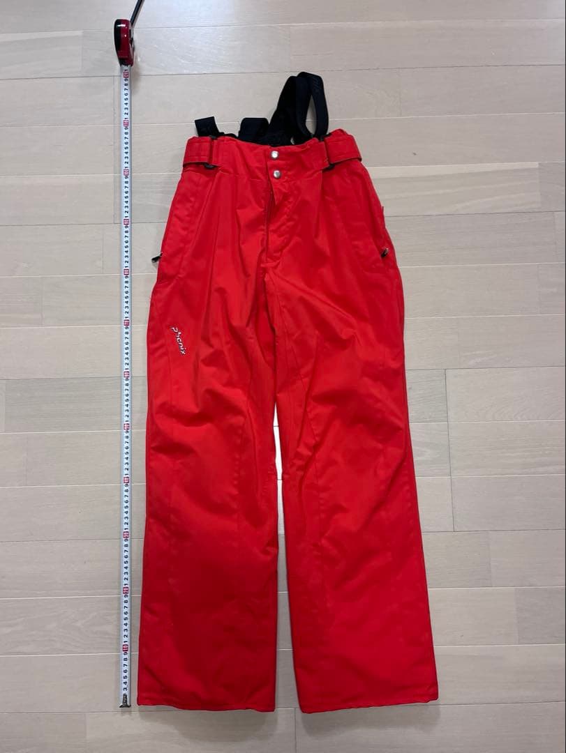 スキーウェア 赤 上下 サイズM 170cm GOLDWIN Phoenix