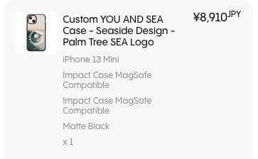 新品 24ss WIND AND SEA × Casetify 13mini