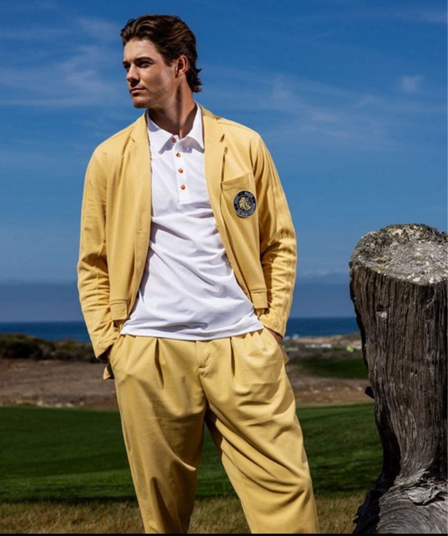 【Malbon×adidas マルボン×アディダス】コラボ　ジャケット　紺ブレ