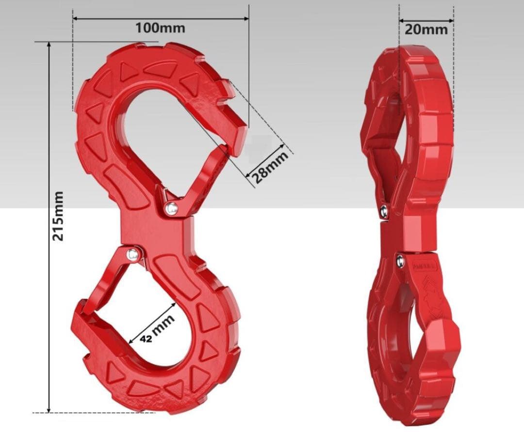 大特価❗️ダブルフック　2t用　2個セット