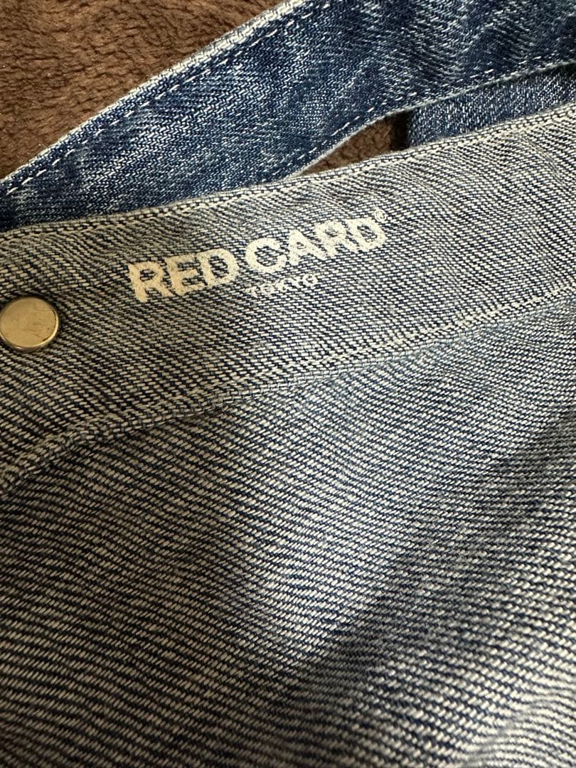REDCARD TOKYONomad 2 デニムオールインワン　サイズ0 日本製